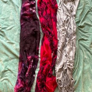 3 Scarves
